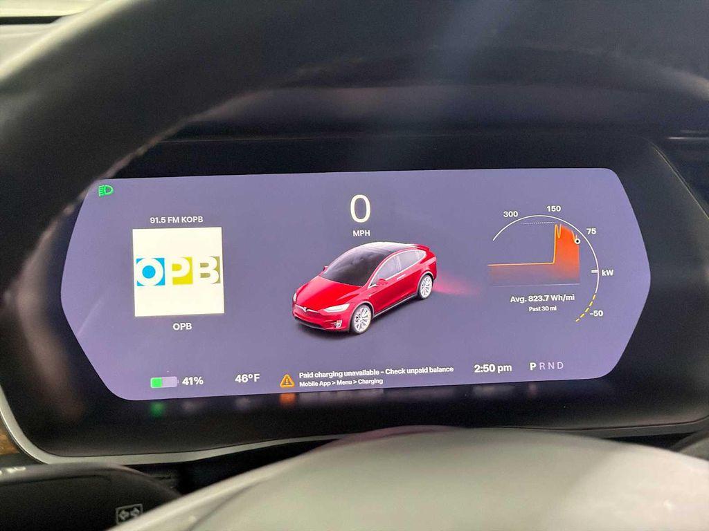 used 2020 Tesla Model X car, priced at $40,990