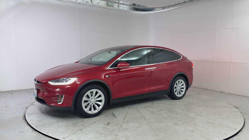 used 2020 Tesla Model X car, priced at $40,990