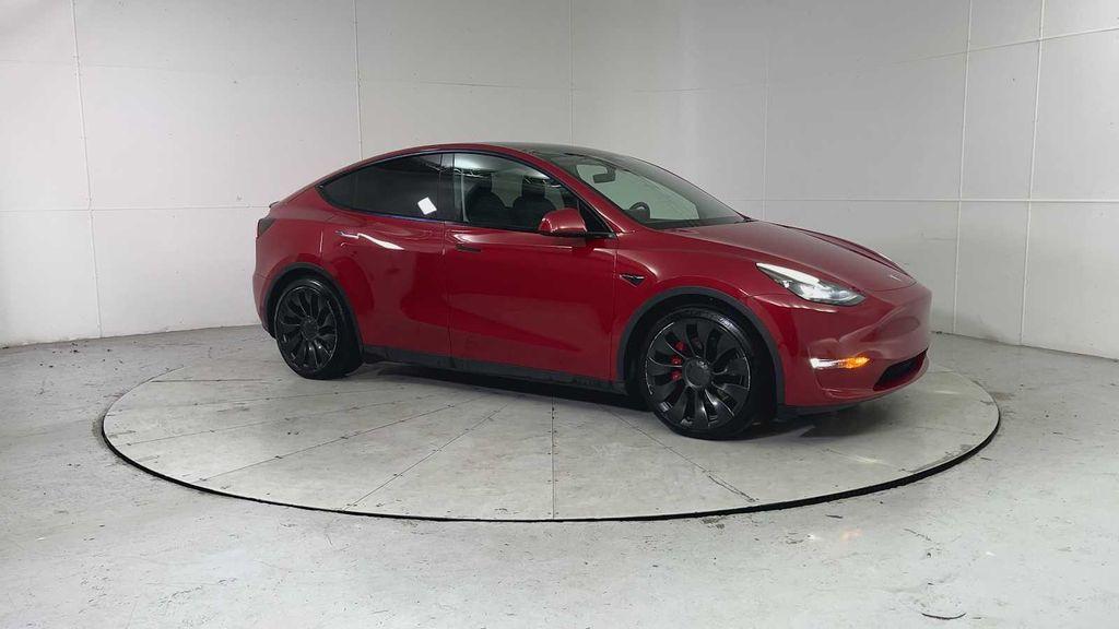 used 2022 Tesla Model Y car, priced at $28,400