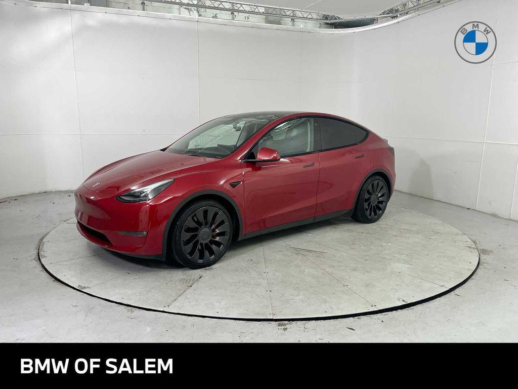 used 2022 Tesla Model Y car, priced at $28,400