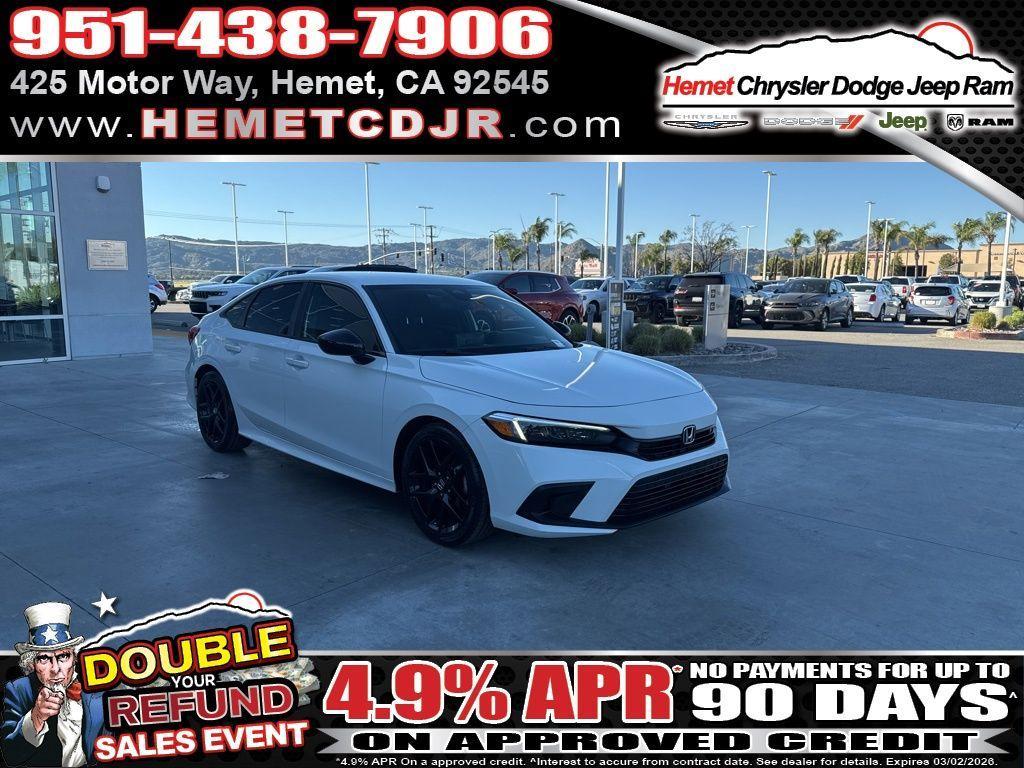 used 2022 Honda Civic car, priced at $24,396