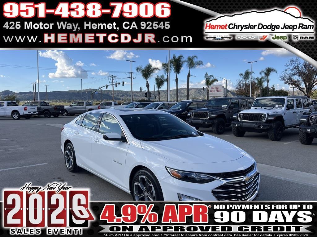 used 2024 Chevrolet Malibu car, priced at $18,674