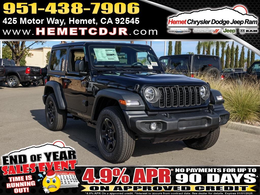 new 2026 Jeep Wrangler car, priced at $38,698