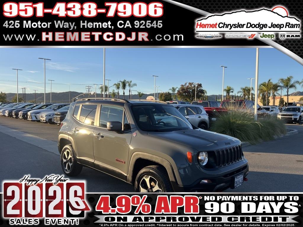 used 2020 Jeep Renegade car, priced at $18,137