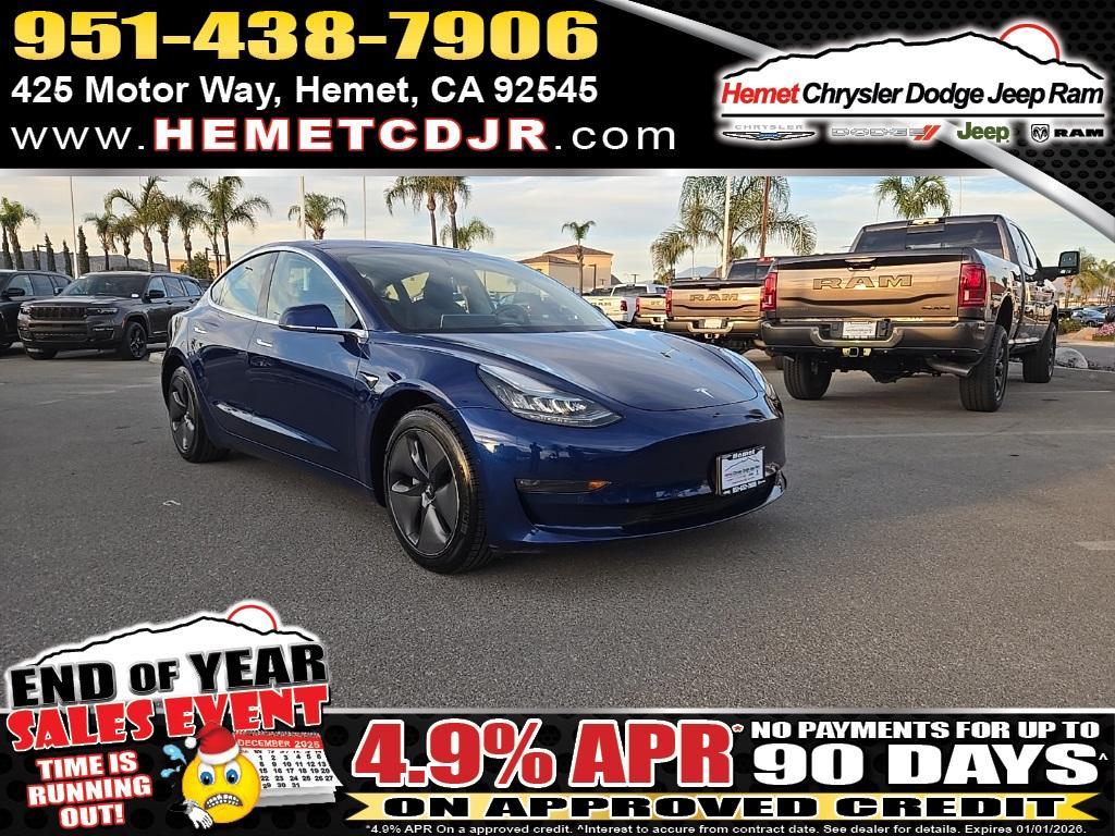used 2018 Tesla Model 3 car, priced at $19,998