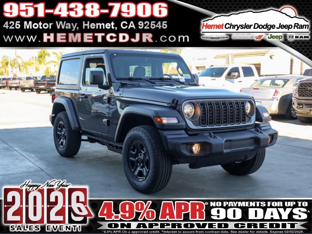 new 2026 Jeep Wrangler car, priced at $37,841