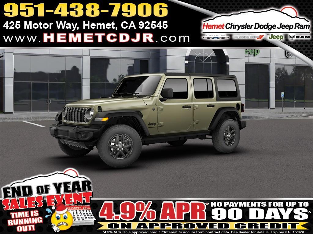 new 2026 Jeep Wrangler car, priced at $46,070