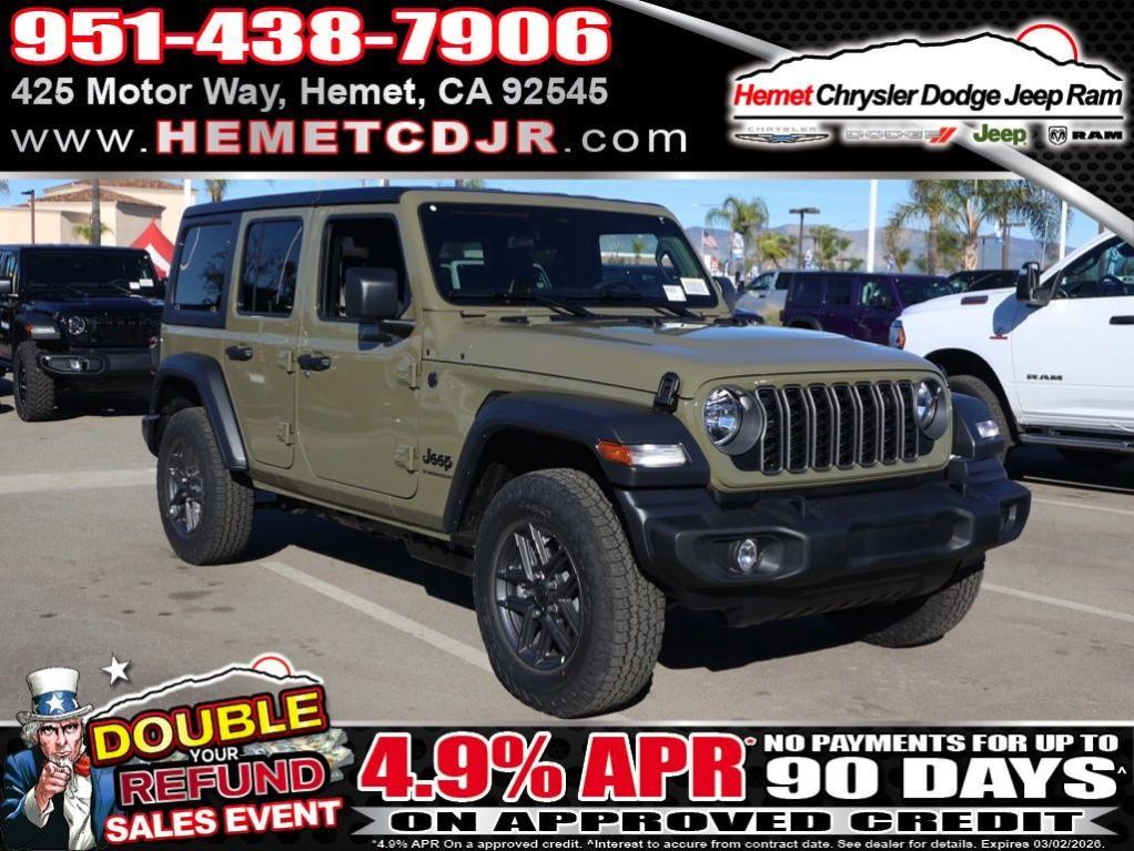 new 2026 Jeep Wrangler car, priced at $42,546