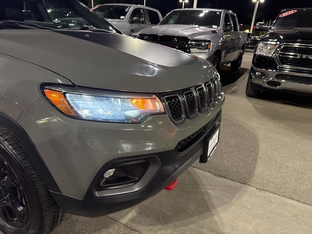 used 2023 Jeep Compass car, priced at $21,374