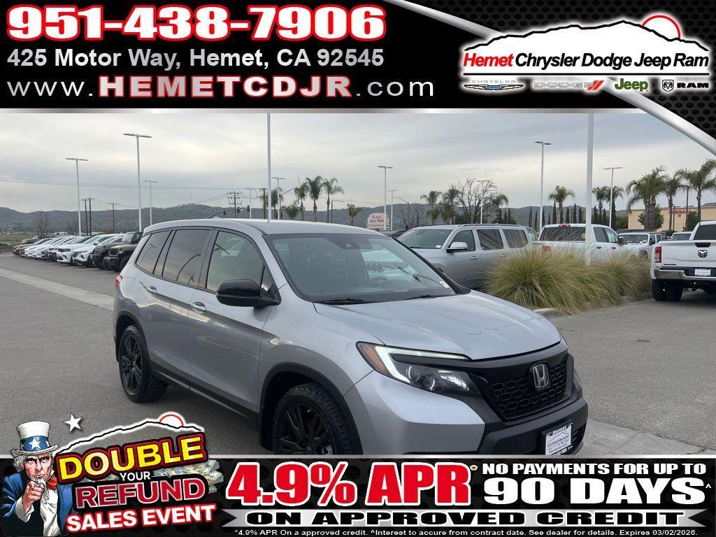 used 2021 Honda Passport car, priced at $24,998