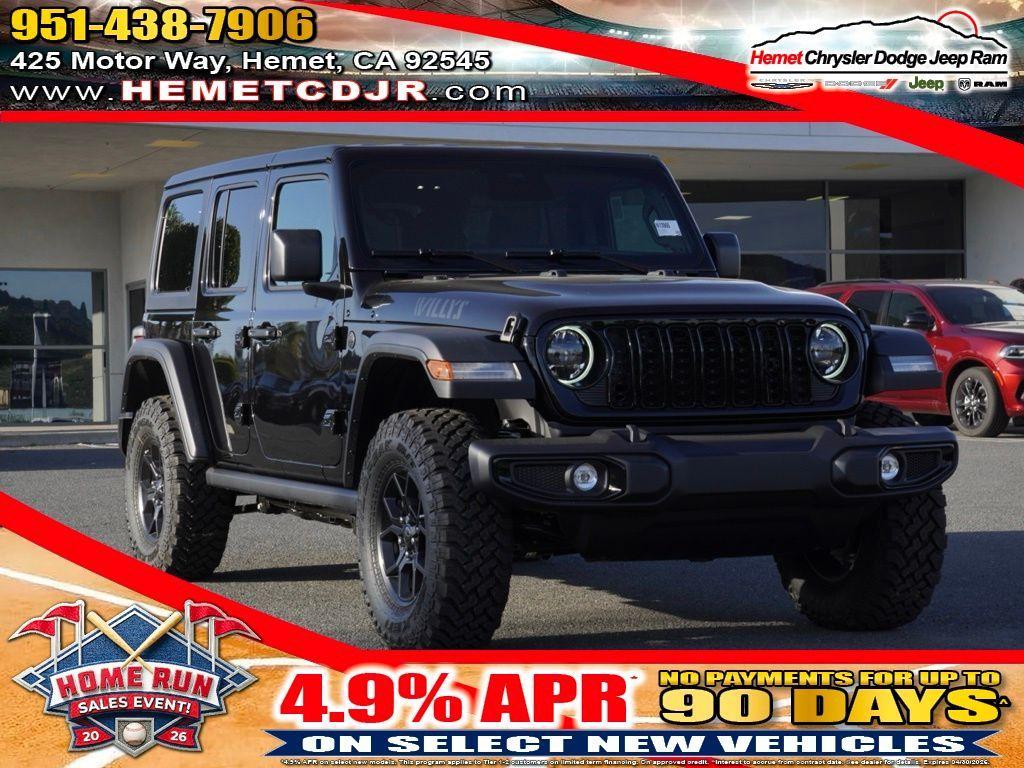 new 2026 Jeep Wrangler car, priced at $45,625