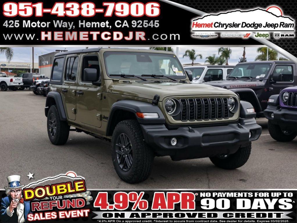 new 2026 Jeep Wrangler car, priced at $41,805