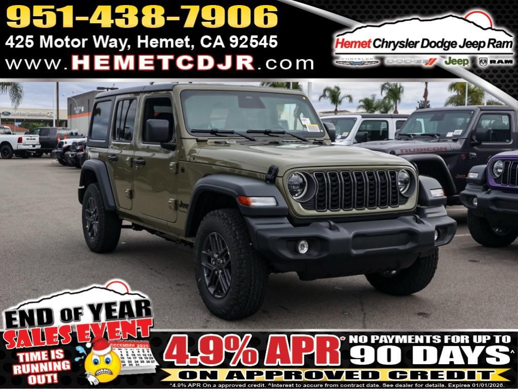 new 2026 Jeep Wrangler car, priced at $46,360