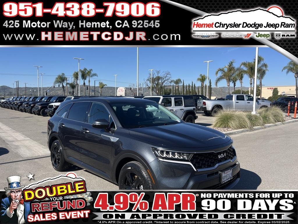 used 2022 Kia Sorento car, priced at $20,940