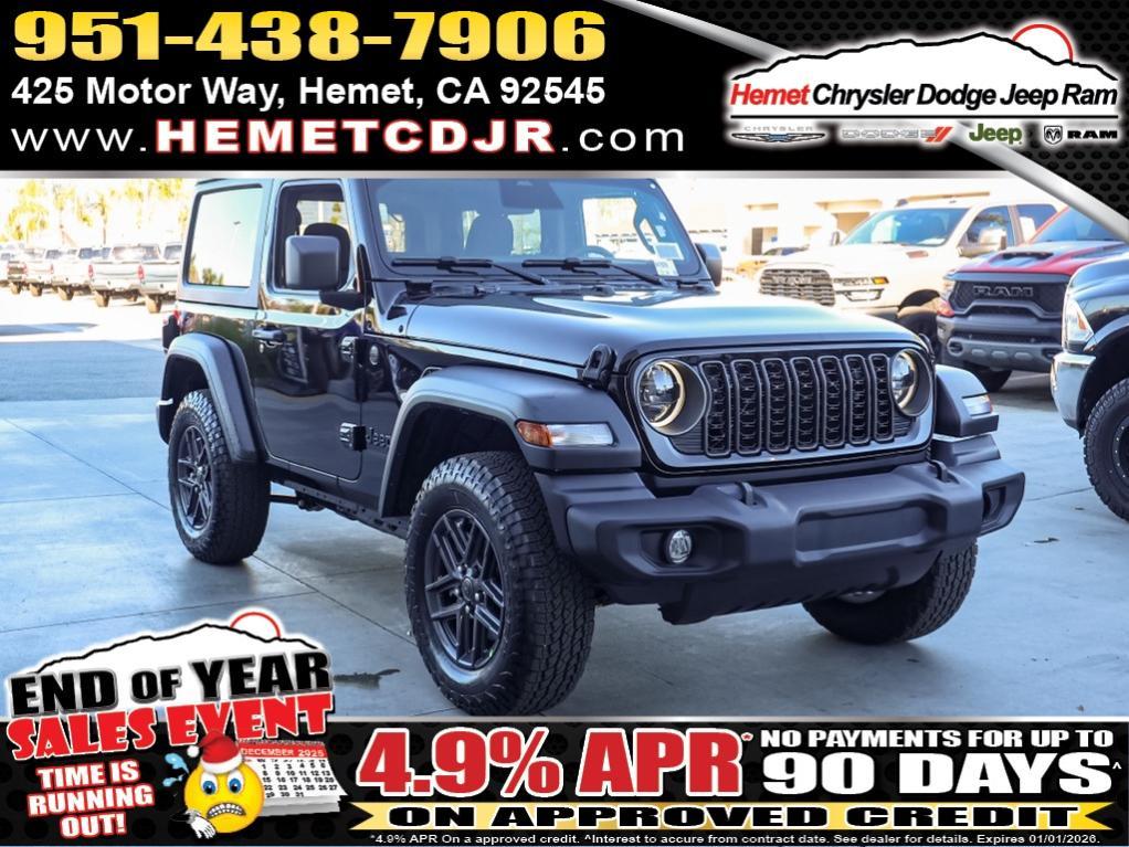 new 2026 Jeep Wrangler car, priced at $46,191