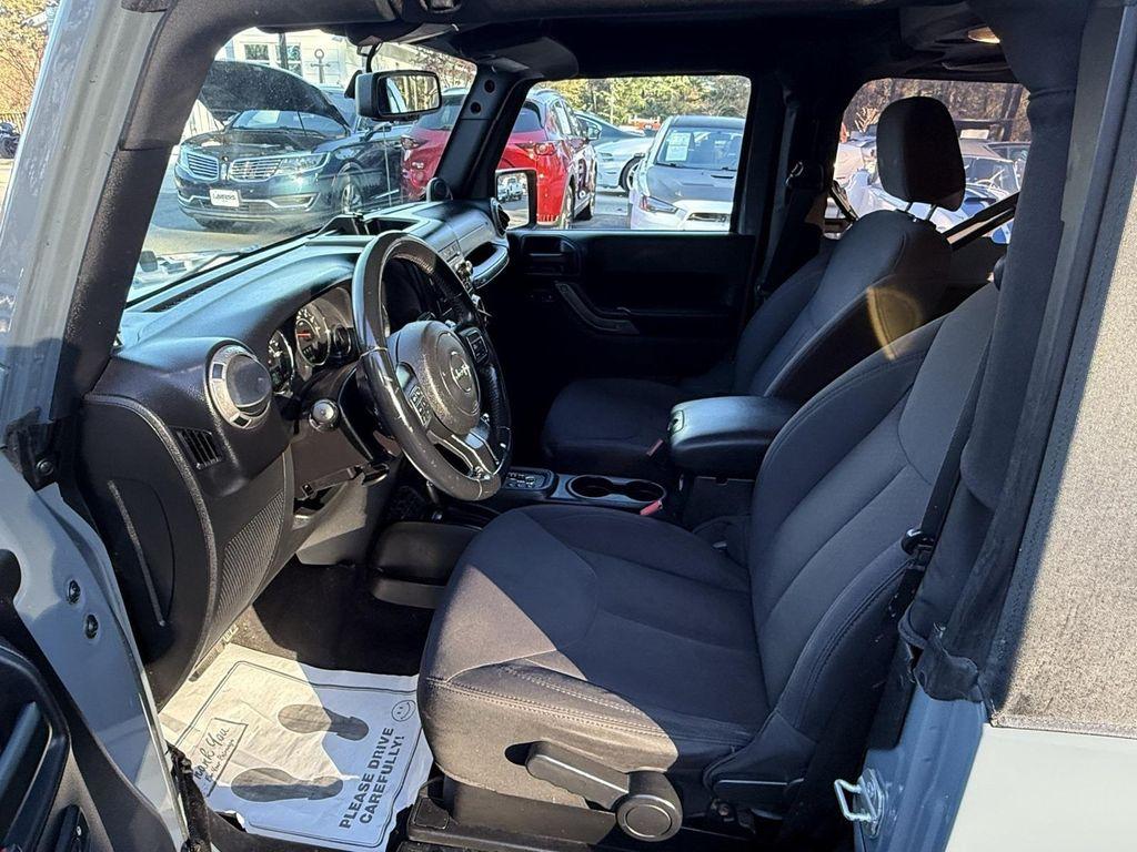used 2014 Jeep Wrangler car, priced at $14,995