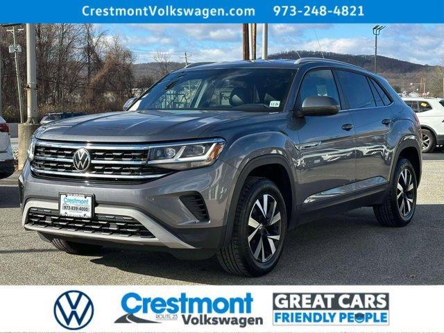 used 2022 Volkswagen Atlas Cross Sport car, priced at $23,988
