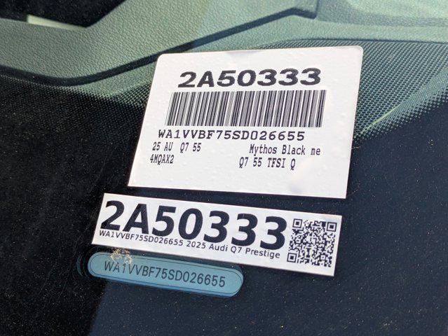 new 2025 Audi Q7 car, priced at $81,120