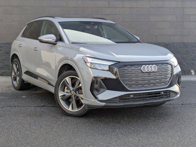 used 2023 Audi Q4 e-tron car, priced at $22,383