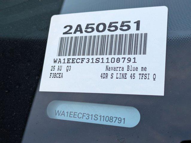 new 2025 Audi Q3 car, priced at $44,878