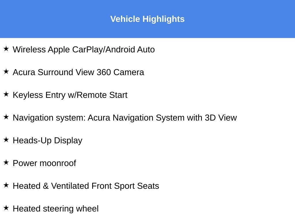 used 2024 Acura RDX car, priced at $43,714