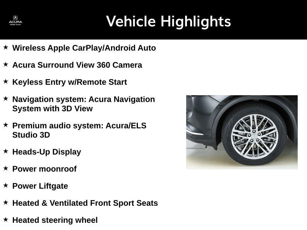 used 2023 Acura MDX car, priced at $44,408