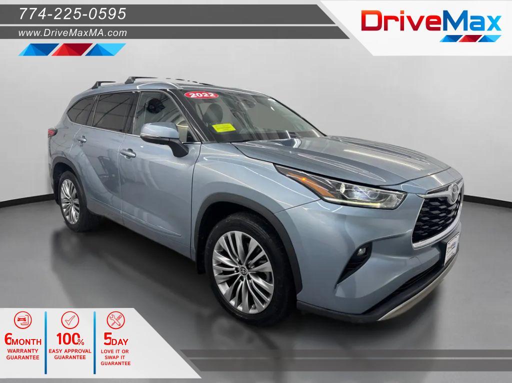 used 2022 Toyota Highlander car, priced at $33,199