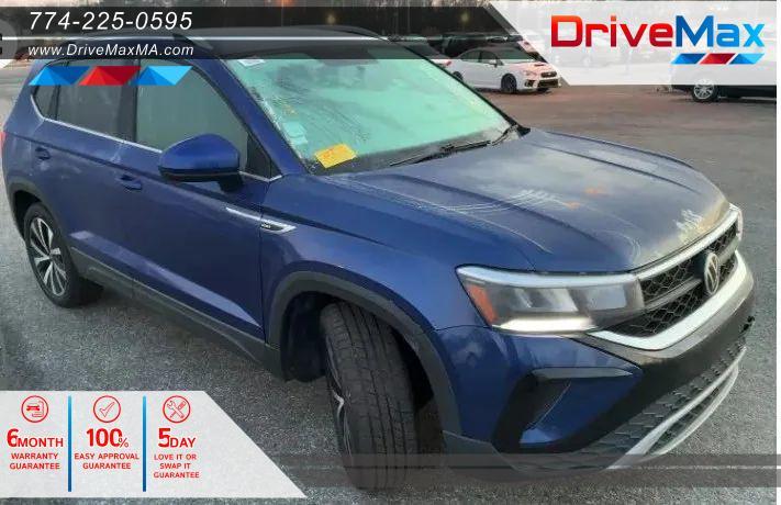 used 2022 Volkswagen Taos car, priced at $16,699