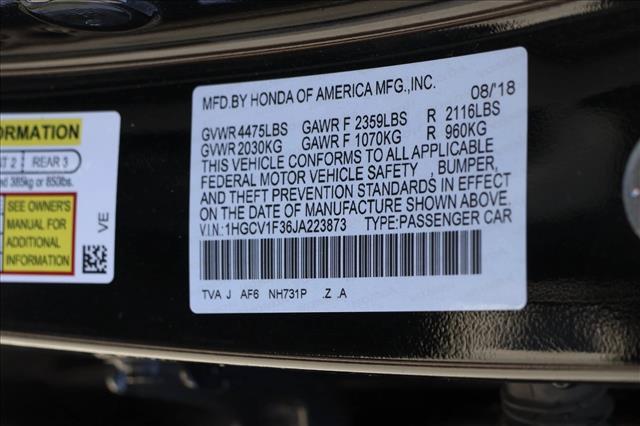 used 2018 Honda Accord car, priced at $19,377