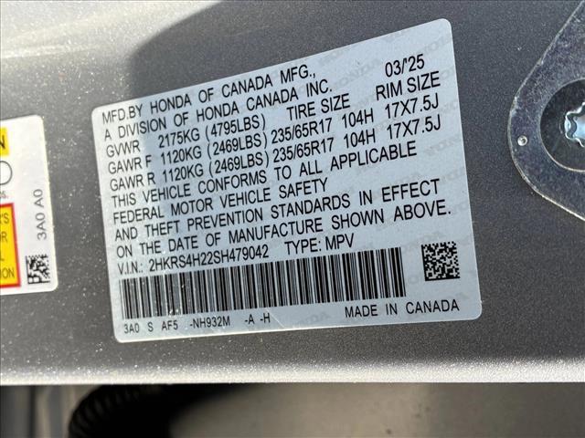 used 2025 Honda CR-V car, priced at $29,995