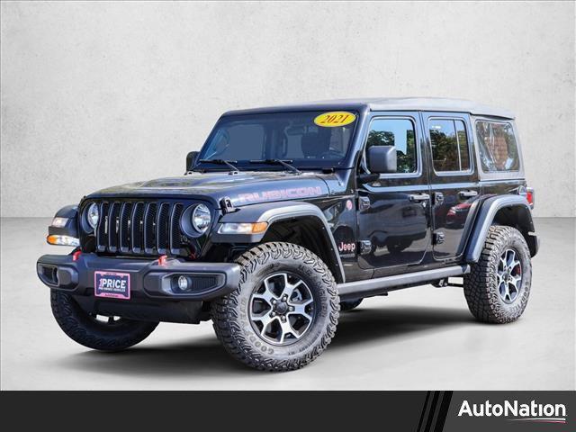 used 2021 Jeep Wrangler Unlimited car, priced at $32,828