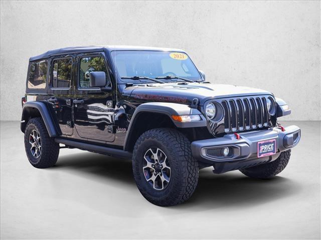 used 2021 Jeep Wrangler Unlimited car, priced at $31,990