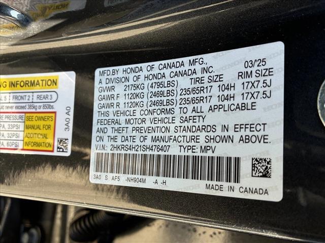 used 2025 Honda CR-V car, priced at $28,327