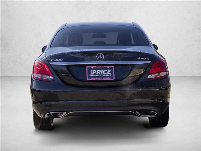 used 2018 Mercedes-Benz C-Class car, priced at $17,990