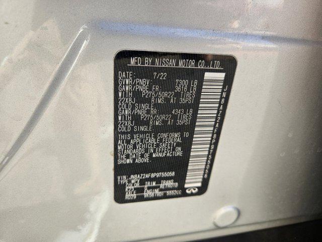 used 2023 INFINITI QX80 car, priced at $43,984