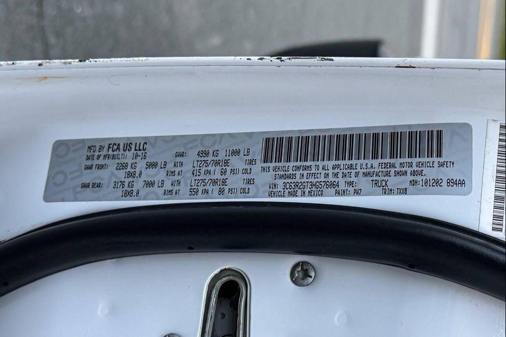 used 2017 Ram 3500 car, priced at $26,497