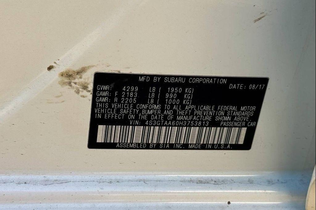 used 2017 Subaru Impreza car, priced at $16,497