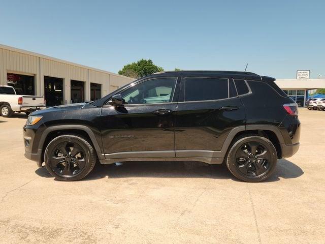 used 2021 Jeep Compass car, priced at $16,000