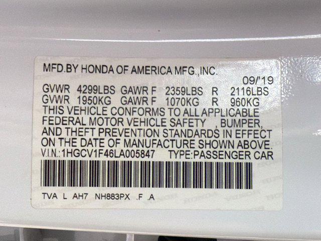 used 2020 Honda Accord car, priced at $22,797