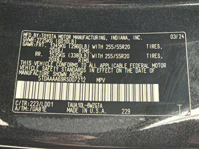 used 2024 Lexus TX 350 car, priced at $52,796