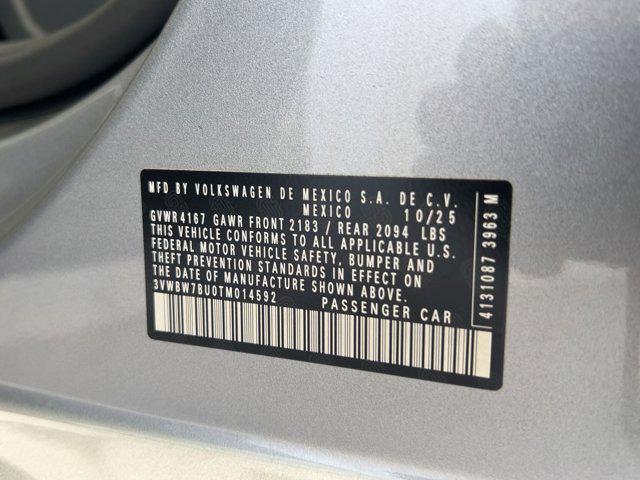 new 2026 Volkswagen Jetta car, priced at $26,011