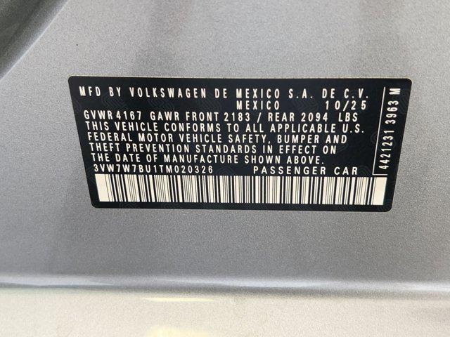 new 2026 Volkswagen Jetta car, priced at $28,271