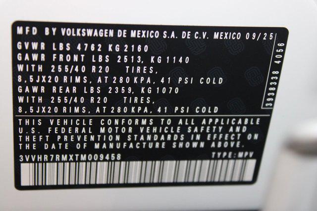 new 2026 Volkswagen Tiguan car, priced at $38,291