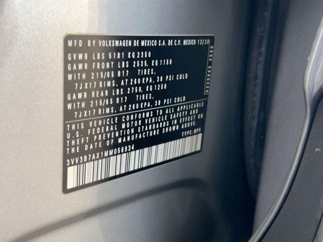 used 2021 Volkswagen Tiguan car, priced at $16,499