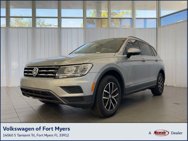 used 2021 Volkswagen Tiguan car, priced at $16,499