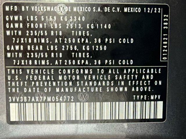 used 2023 Volkswagen Tiguan car, priced at $20,798