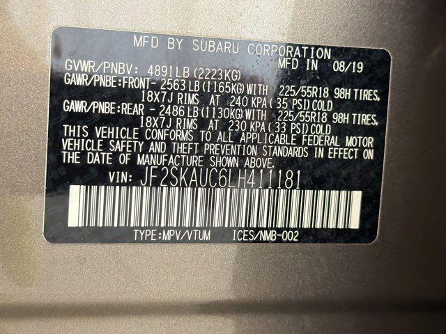 used 2020 Subaru Forester car, priced at $17,997