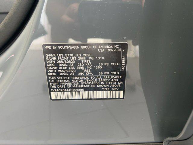 new 2026 Volkswagen Atlas Cross Sport car, priced at $48,951