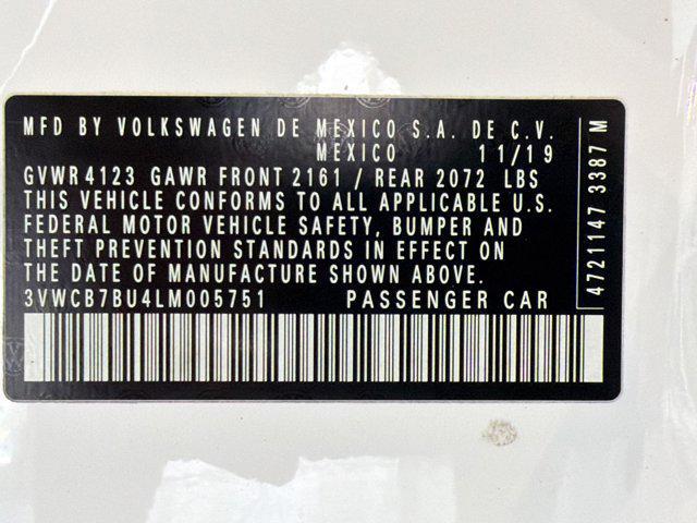 used 2020 Volkswagen Jetta car, priced at $15,797