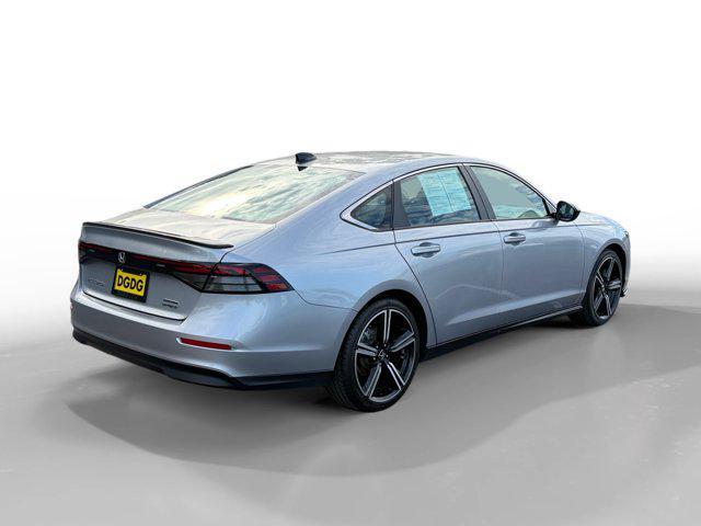 used 2024 Honda Accord Hybrid car, priced at $25,253